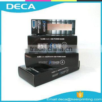 Custom Printed 300gsm Power Bank Paper Packaging Box With Clear Window Quality Choice Most Popular photo-2