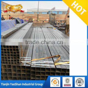 Good Price Black Ms/ Carbon Steel Tube Welded Square Pipe Structural Material photo-3