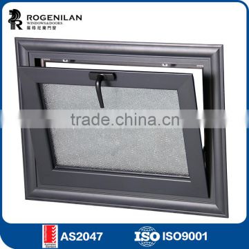 ROGENILAN 45 series latest window designs double glass aluminum awning window