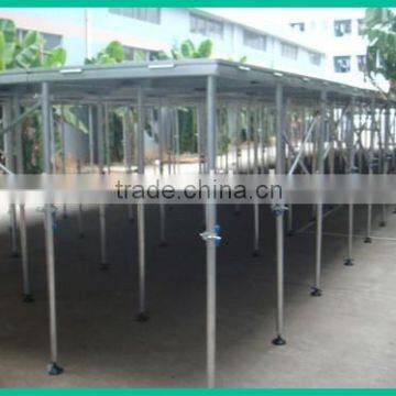 The Most Quick 4ftX8ft Mobile Teakwood Stage FOR Sport & Innovation Premier Tournoi Billardfoot photo-2