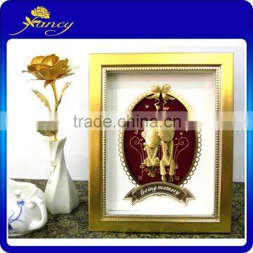 best quality Loving memery plastic picture frame for lovers /wedding gift