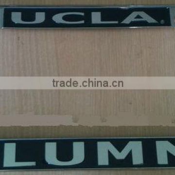 Custom Die Cast Zinc Alloy Metal License Plate Frame