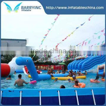 New Asia home swimming pool , home swimming pool with inflatable unicorn pool float