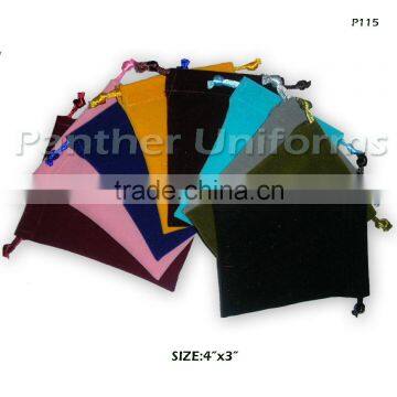 Velvet jewellery packing pouch