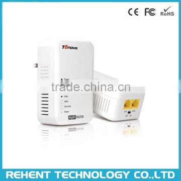 Smart Homeplug AV 500Mbps HyFi Powerline Ethernet Adapter Wireless Starter Kit 2016 New Product