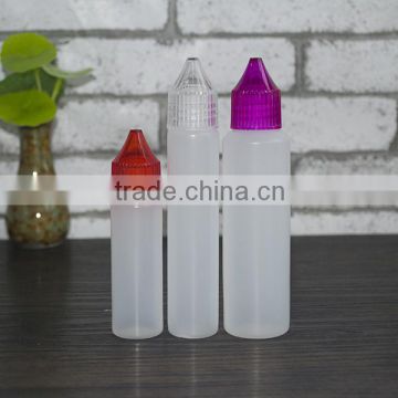 GCC US certificate E-liquid 50ml 60ml 30ml plastic unicorn dropper bottle pen shape from Guangzhou Ruijia