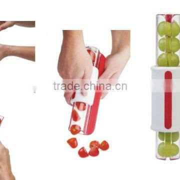 cherry tomato and grape fruit slicer, zip slicer