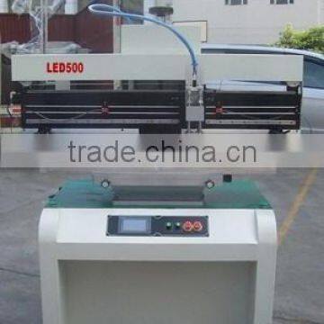 Semi Automatic Solder Paste Stencil Printer LED500/ LED Production And Assembly Single and double direction printing
