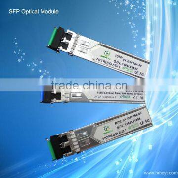 155M SM 1310nm,1550nm 20km LC SFP BI-DI Optical transceiver