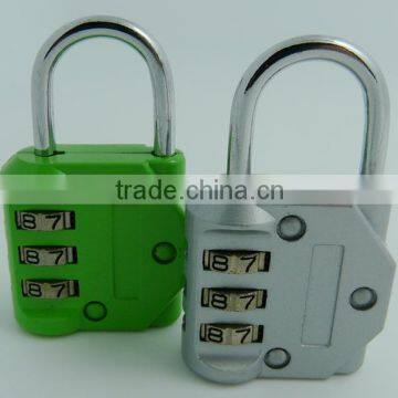 New 3 Dial Digit Combination Suitcase Luggage Metal Code Password Lock Padlock