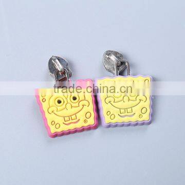 factory direct silicone rubber zipper pull tabs rubber zipper pull personalized zipper pulls kids