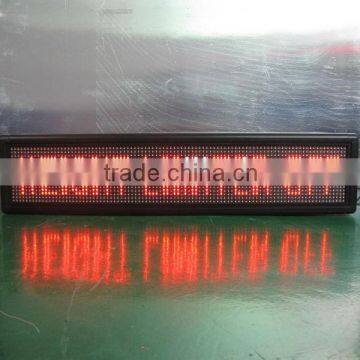 16x128 Dot Matrix Car Led Message Display Led Display Sign For Bus Led Display