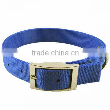 Nylon webbing dog collar