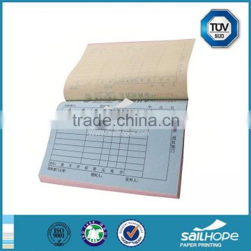 Top quality best selling triplicate form invoice