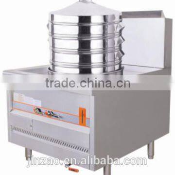 JINZAO ECS-1A-N Chinese Restaurant Kitchen Equipment Stainless steel Gas Steamer/Commercial restaurant dim sim Steamer