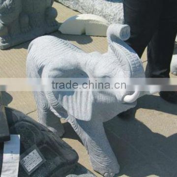 carved elephant stone sculpture