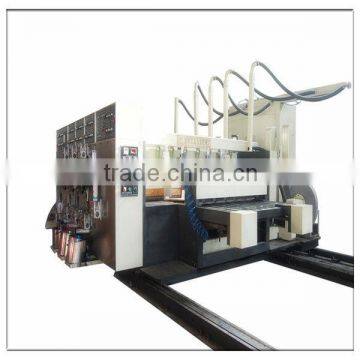 Automatic high speed flexo printer slotter machine for corrugate board