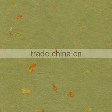 Marigold Flower Mottled Handmade Paper for Art and Crafts, Scrapbooking, Kids Crafts, Wedding invites