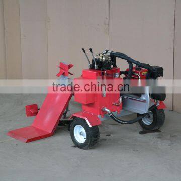 2015New type 37ton 610mm petrol engine log splitting machine with CE