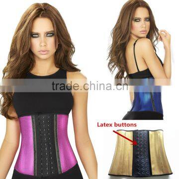 Latex Corset Waist Trainers Slimming Women Sexy Western Bustier Corset