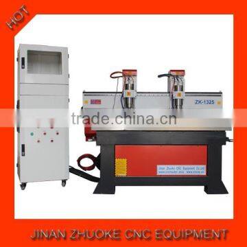 Double Z Double Head Wood Metal Stone CNC Router with Panasonic Servo Motor