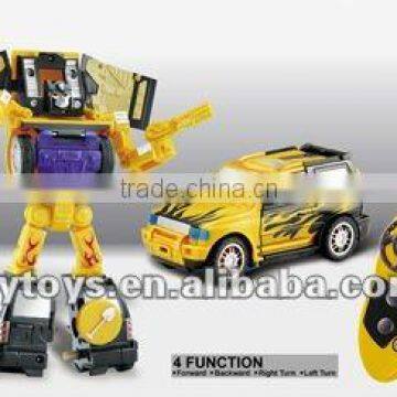 TRANFORMER ROBOT Model radio control RC car toys car kids plastic toy factory China electric battery PVC toys