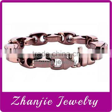 China Professional Manufacturer Supply First Class Design Heathly Bracelet Tungsten Stainless Steel Scalar Energy Bracelet