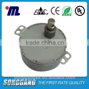 High Torque and Low Speed 220V AC Synchronous Motor for Turn Signal Light from Taiwan SUHDER Motor with Metal Gear