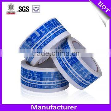 10 years factory for carton sealing custom printed packaging tape