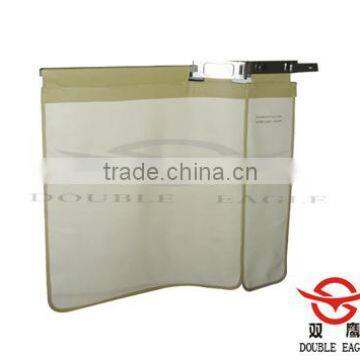 Bedside radiation protection lead curtain