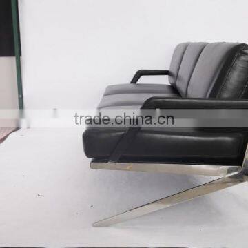 Beautiful Top Quality Genuine Leather Italian Style Living Room DS-60 Sofa photo-4