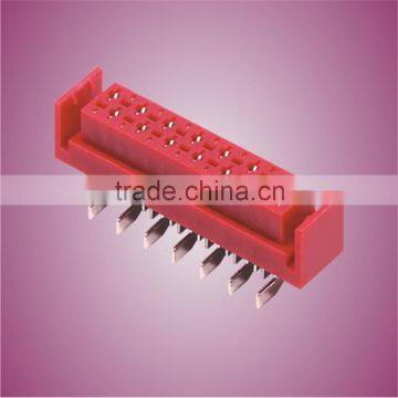 1.27mm pitch wire to board connector red SMT connector