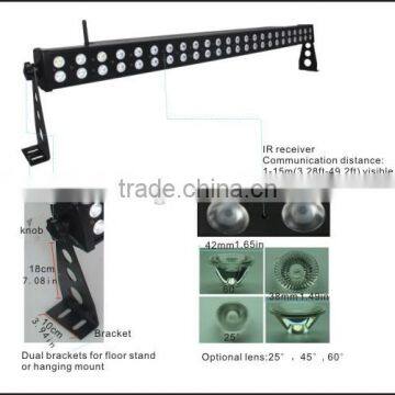 12pcs Rgbw 10W Led-lamps Wireless Battery Powered Led Light Bar for Wall Lights photo-2