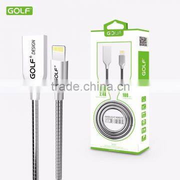Cellphone Accessories 1m USB Data lighting Charging Cable for wire Charger wholesale high quaity usb cable