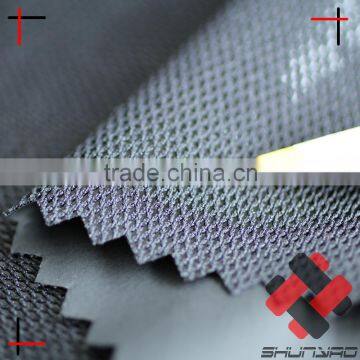 polyester tricot mesh fabric laminated with release paper thansfer coating for down jacket