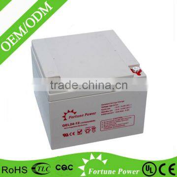 SLA Maintenance Free Sealed Lead Acid Battery 12v 24ah photo-2