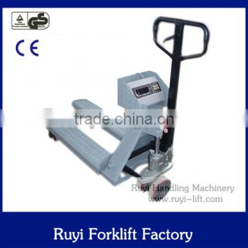 taizhou factory sale manual forklift scale