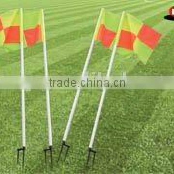 The corner flag is used in Soccer Field