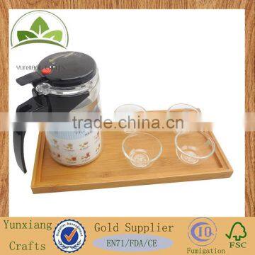 wooden tray for gongfu tea set