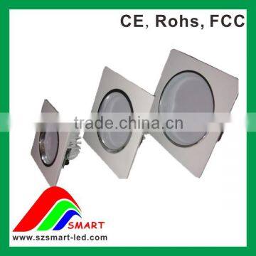 CE&RoHS&C-tick approved square ceiling downlight led