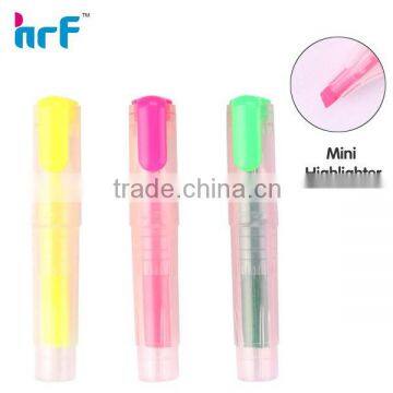 3-pk transparent coated highlighters, Chisel Tip Highlighters