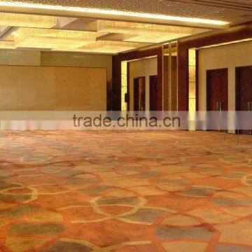 Various Design Hand Tufted Carved Technics Broadloom Hotel Hall Carpet