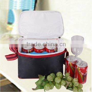 High Quantity 6 pack cooler bag Beer Can Cooler Bag with Customised Logo