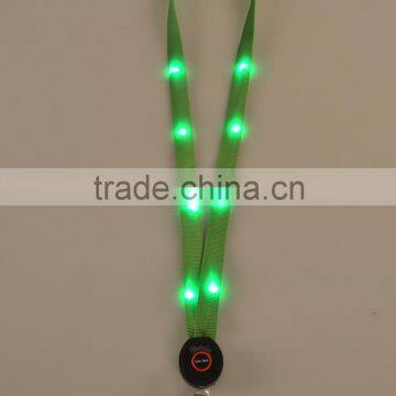 Hot sell LED lanyard,light up lanyard