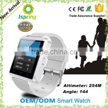 2015 wholesale bluetooth u8 android smart watch