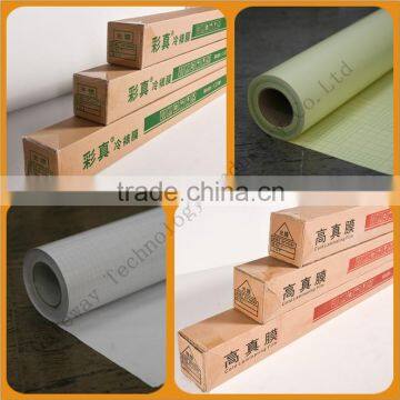 Glory Cold Laminating Film, 3D Lamination Film, Transparent Cold Lamination Film Roll