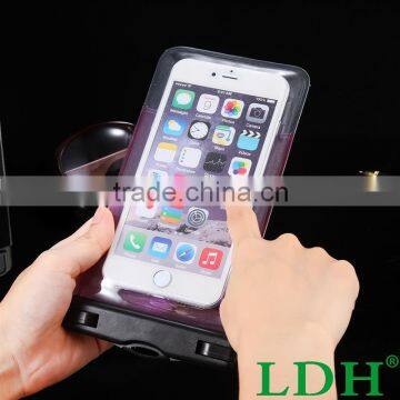 6s/ Plus Waterproof Bag Phone 100% Sealed Crystal Cases For Apple IPhone 6 6S Plus Watertight Soft Clear Touch Safe Diving Pouch photo-3