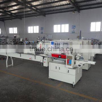 Full Automatic Disposable Plastic Cup Packing Machine/ Horizontal Flow Packaging Machine photo-4