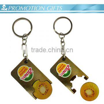 2016 Custom Design Plastic Coin Keychain photo-2