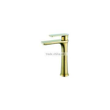 Gold High Quality Single Handle Bathroom Sink Faucets black rost gold